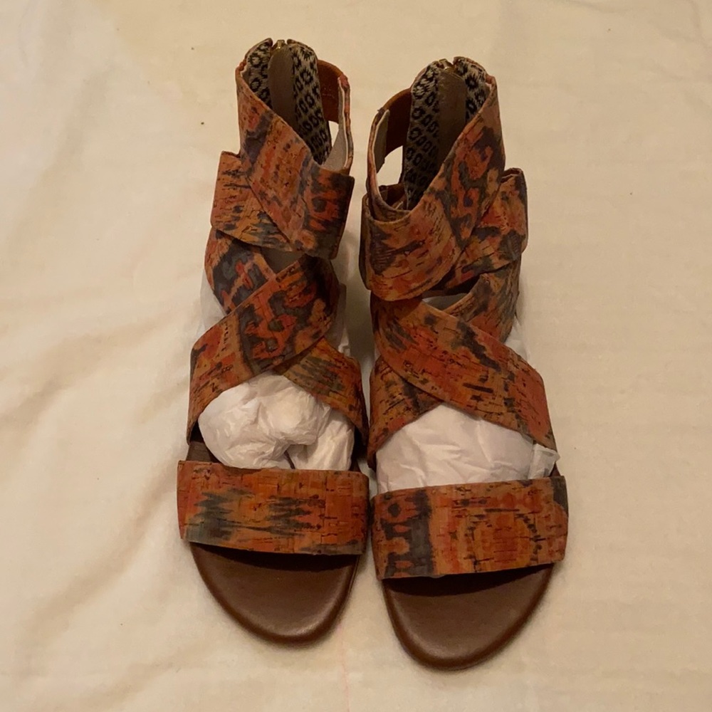 Brand new Matt bernson leather sandals